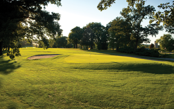 View of a hole on the course at Coachman's